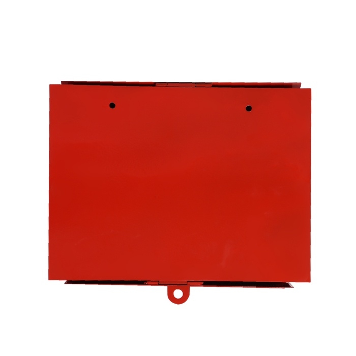 Ящик почтовый &laquo;Письмо&raquo;, горизонтальный, без замка (с петлёй), бордовый