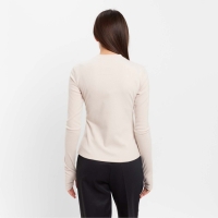 Джемпер с декоративным швом женский MIST р. 46, цвет молочный