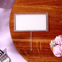 Топперы для торта &laquo;С днём рождения&raquo; 1 шт., кольцо для салфеток 1 шт., МИКС