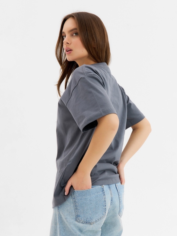 Футболка женская KAFTAN: Prosecco цв. серый, р-р 48-50