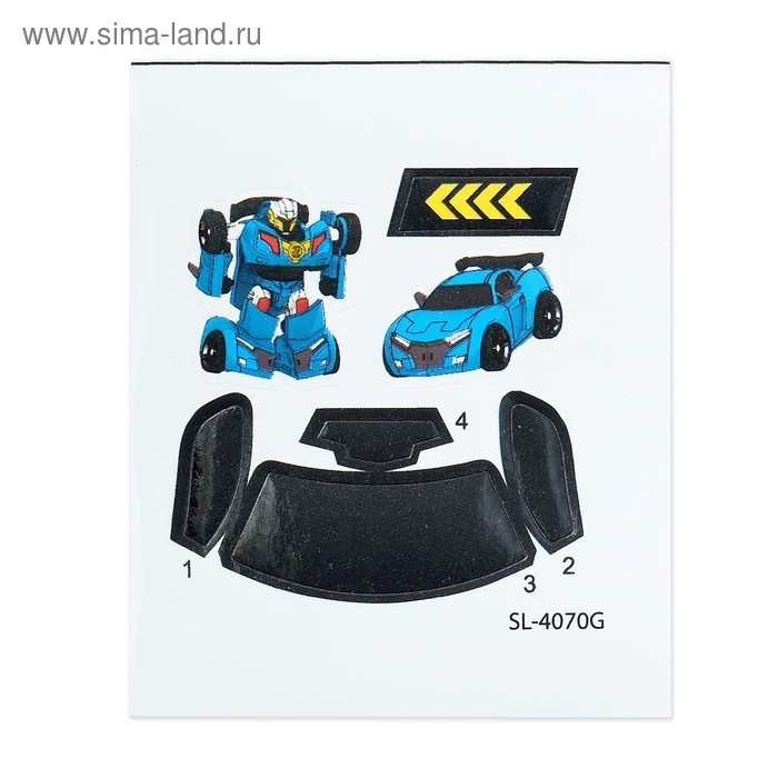Робот - машинка &laquo;Автобот&raquo;, трансформируется