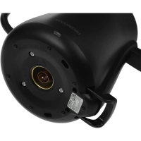Чайник HYK-S5500 0.7л. 1000Вт черный (металл)