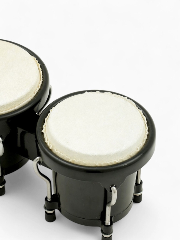 Барабан Бонго Music Life 4 х 5 дюймов, черный