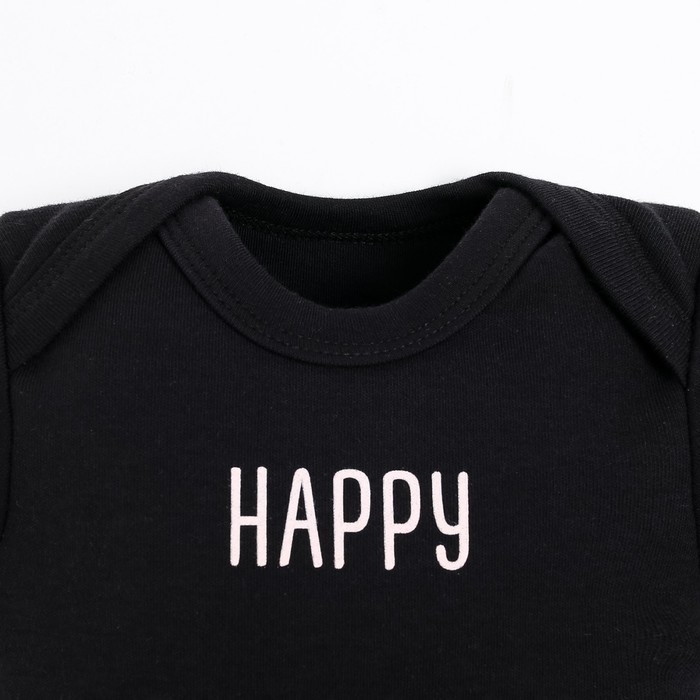 Боди Крошка, Я BASIC LINE, рост 68-74 см, черный