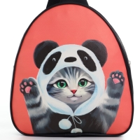 Рюкзак детский для девочки через плечо «Котёнок», 23х20,5 см Рюкзак детский для девочки через плечо «Котёнок», 23х20,5 см