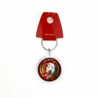 Брелок из пластика &laquo;С Новым годом&raquo;, 6 шт., 5&times;4 см, МИКС