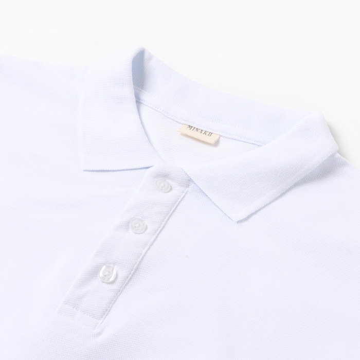 Футболка с дл. рукавом мужская MINAKU цвет белый, р-р 52