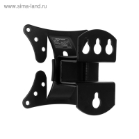 Кронштейн ARM Media LCD-101, для ТВ, наклонно-поворотный, 10-26", 90 мм от стены, черный Кронштейн ARM Media LCD-101, для ТВ, наклонно-поворотный, 10-26", 90 мм от стены, черный
