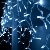 Гирлянда "Бахрома" 3 х 0.6 м , IP65, УМС, белая нить каучук, 108 LED, свечение белое, 220 В Гирлянда "Бахрома" 3 х 0.6 м , IP65, УМС, белая нить каучук, 108 LED, свечение белое, 220 В