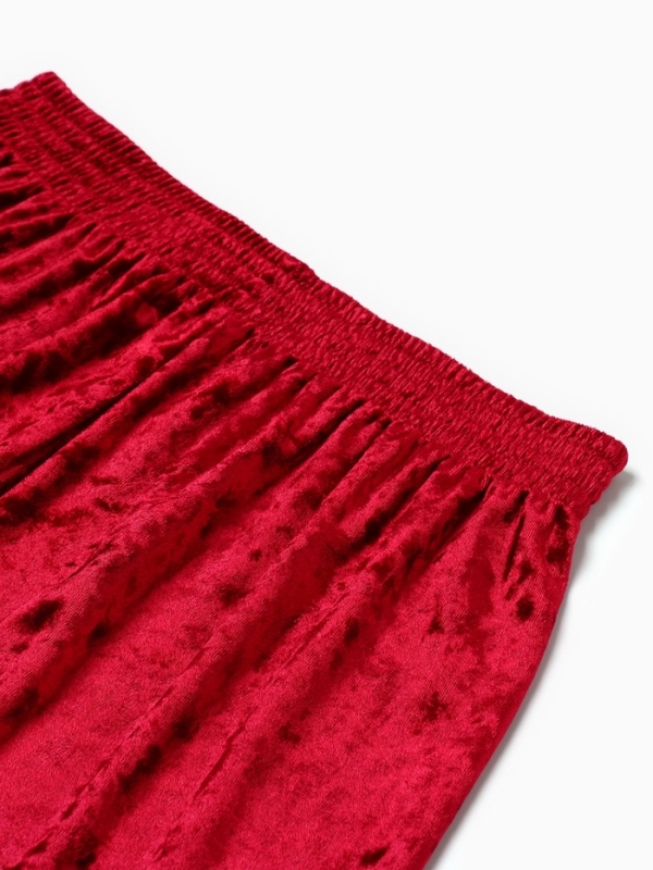 Шорты женские KAFTAN Шорты женские KAFTAN "Бархат", 44-46, бордовый