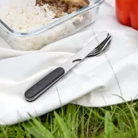 Набор походных столовых приборов Campsite, синий