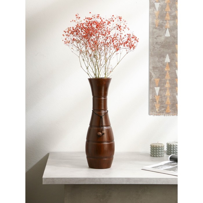 Ваза &laquo;Ололара&raquo;, красная глина, 39 см, 1 сорт, Иран