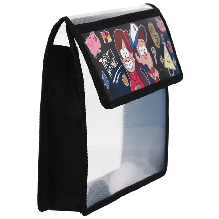 Папка д/тетрадей А5 клапан на липучке пластик ПМ-А5-03 Гравити Фолз