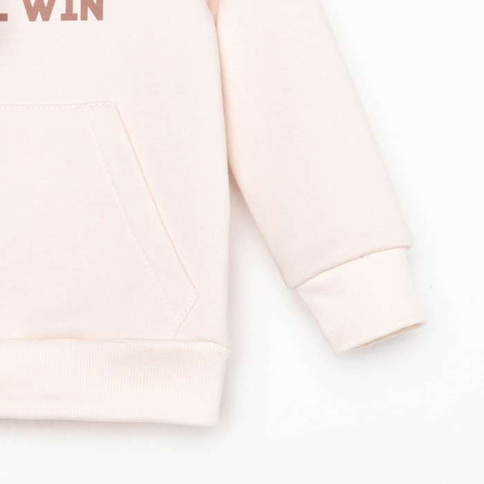 Худи для девочки KAFTAN "Dream", размер 32 (110-116), цвет бежевый