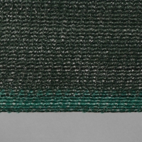 Сетка затеняющая, 5 &times; 4 м, плотность 80 г/м&sup2;, зелёная, в наборе 19 клипс