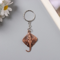 Брелок металл "Скат" МИКС 4,5х3 см Брелок металл "Скат" МИКС 4,5х3 см