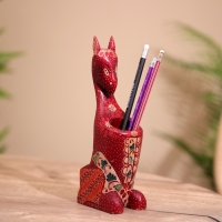 Подставка для ручек "Тимми" дерево 22 см Подставка для ручек "Тимми" дерево 22 см