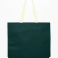 Пакет с петлевой ручкой, сумка - шопер &laquo;Эко&raquo;, 38&times;32&times;10 см, изумрудный