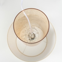 Настольная лампа с абажуром RISALUX &laquo;Фолио&raquo;, Е27, 40 Вт, 33&times;33&times;56 см