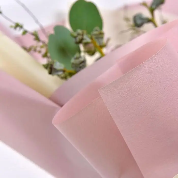 Пленка матовая двусторонняя для цветов и декора, небесно голубой, 60&times;60 см