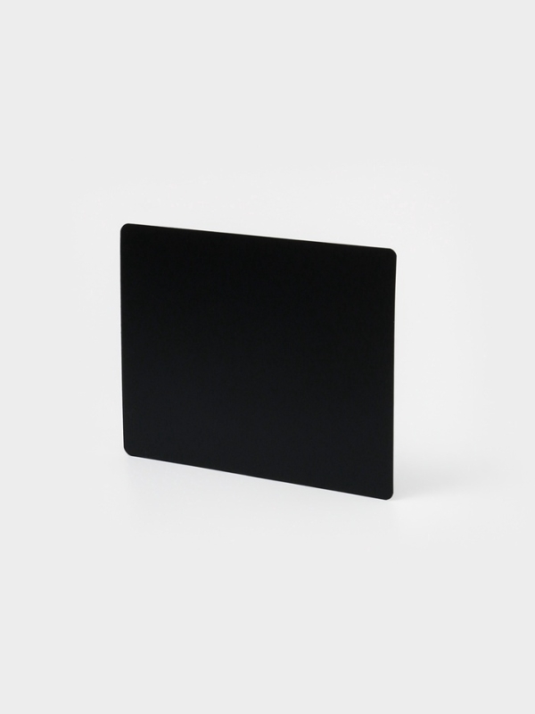 Ценник для надписей меловым маркером, A6, 14,8&times;0,1&times;10,5 см, цвет чёрный, ПВХ