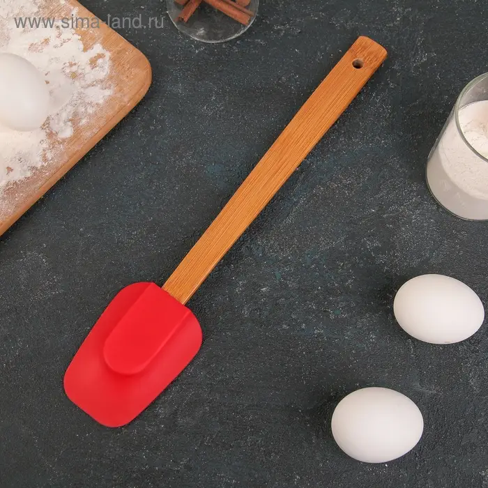 Лопатка Доляна &laquo;Домашний помощник&raquo;, 30,5 см, цвет МИКС