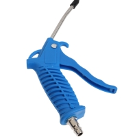 Продувочный пневматический пистолет ТУНДРА, пластиковый корпус, в наборе со шлангом