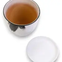 Набор горшков цветочный поддоном 4 шт 0,4 / 1 / 2,5 / 5 л керамика, Штрих