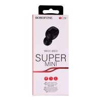 Наушник беспроводной Borofone BC28 Shiny sound, микрофон, BT5.0, 40 мАч, чёрный Наушник беспроводной Borofone BC28 Shiny sound, микрофон, BT5.0, 40 мАч, чёрный