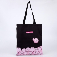 Шопер детский для девочки &laquo;Выделяйся&raquo;, без молнии, без подкладки, цвет чёрный