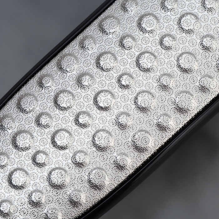 Пилка для ног, трапеция, лазерная, двусторонняя, 24,5 см, цвет чёрный Пилка для ног, трапеция, лазерная, двусторонняя, 24,5 см, цвет чёрный