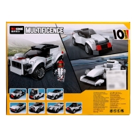 Конструктор блочный «Спорткар», 10 вариантов сборки, 172 детали Конструктор блочный «Спорткар», 10 вариантов сборки, 172 детали
