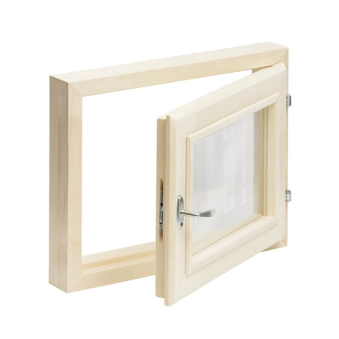 Окно, 40&times;50см, двойное стекло ЛИПА