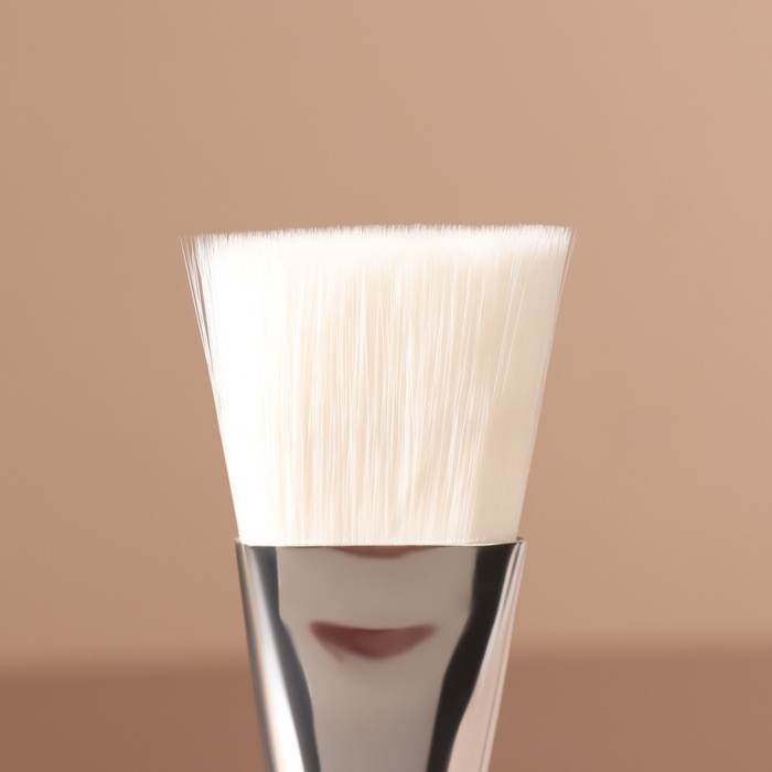 Кисть для масок, широкая, 16 (+/- 1) см, цвет коричневый/белый Кисть для масок, широкая, 16 (+/- 1) см, цвет коричневый/белый