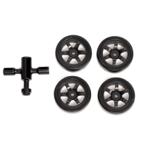 Машинка на пульте управления &laquo;Легенда Дрифта&raquo;, радиоуправление, полный привод, 40 км/ч, 2 комплекта колёс, 1:16, цвет чёрный