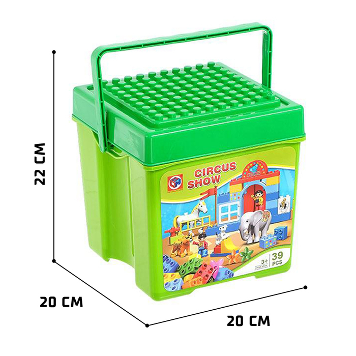 Конструктор &laquo;Цирковое представление&raquo;, 39 деталей