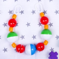 Растяжка на коляску/кроватку &laquo;Бусы&raquo;, Аэлита