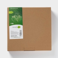 Менажница фарфоровая 4 ячейки BellaTenero &laquo;Квадрат&raquo;, 24,5&times;24,5 см, цвет белый