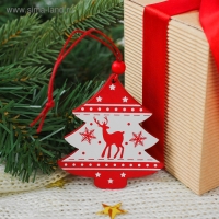 Новогодняя подвеска &laquo;Скандинавский олень&raquo;