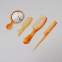 Набор парикмахерский, 4 предмета, цвет &laquo;янтарный&raquo;