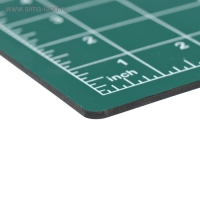 Коврик для резки макетный A3 deVENTE, 3 мм, непрорезаемый, двусторонний, трёхслойный Коврик для резки макетный A3 deVENTE, 3 мм, непрорезаемый, двусторонний, трёхслойный