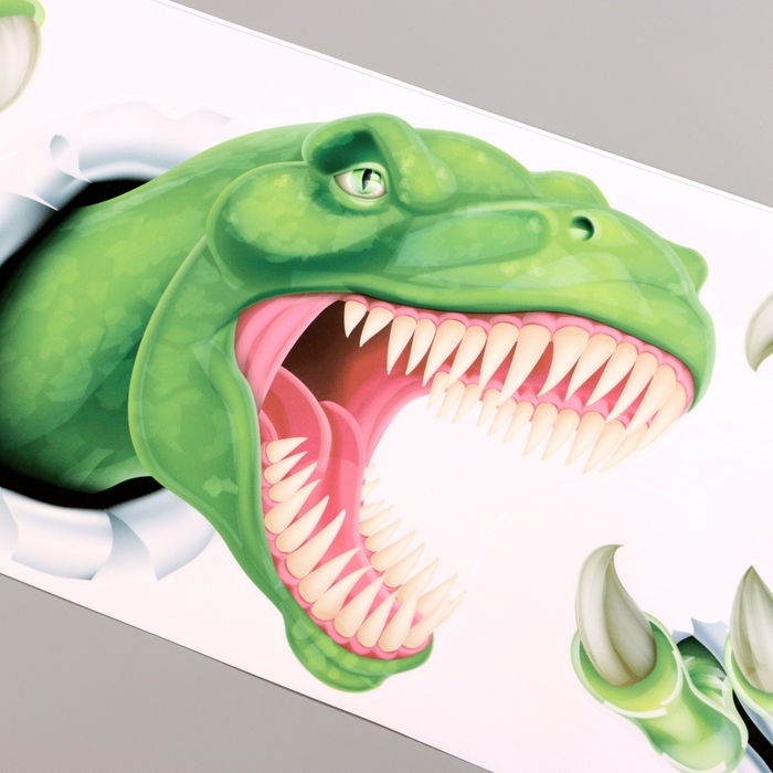 Наклейка 3Д интерьерная Тирекс 87*46см