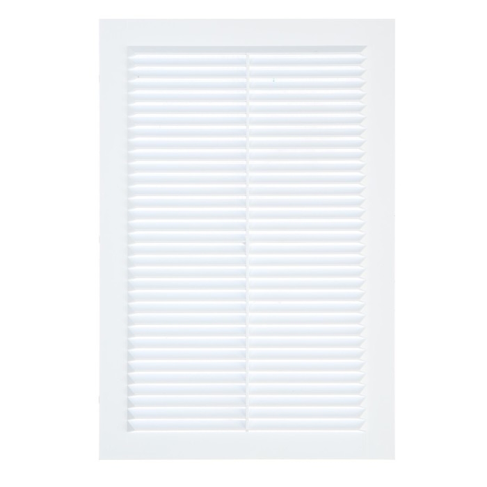 Решетка вентиляционная Решетка вентиляционная "КосмоВент" Л200, 200 х 300 мм, с сеткой, неразъемная