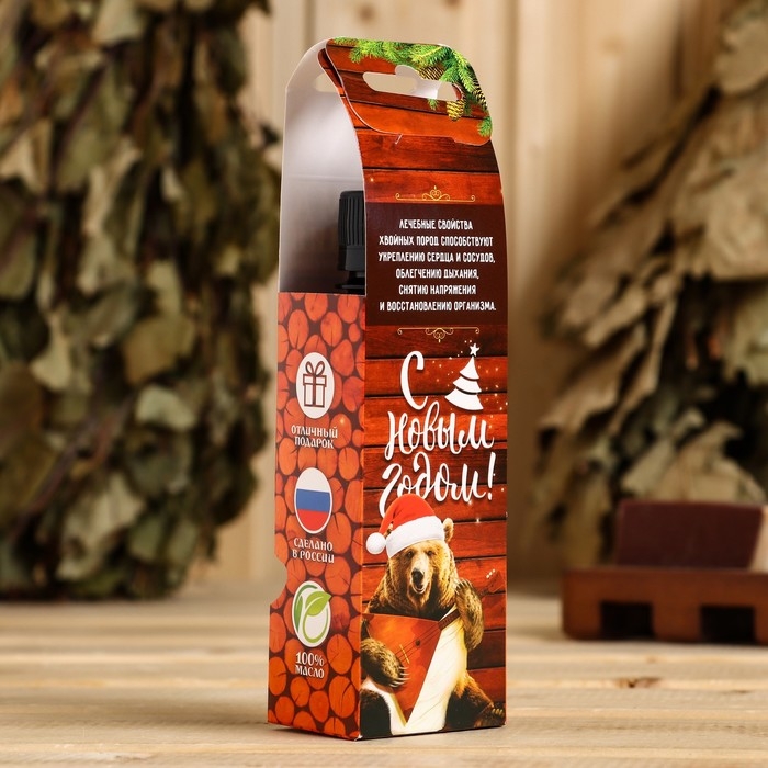 Новый год Ароматизатор в подарочной упаковке Новый год Ароматизатор в подарочной упаковке "Крепкого здоровья"