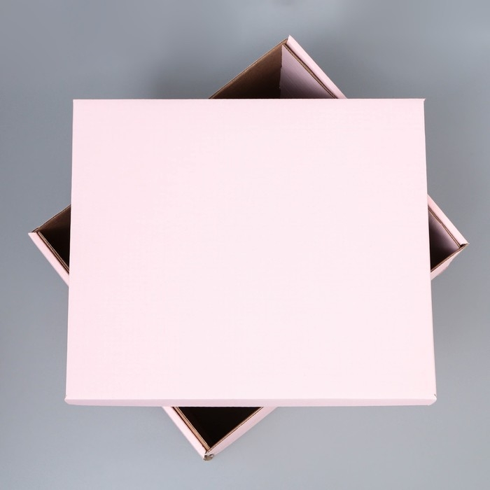Коробка подарочная складная, упаковка, &laquo;Розовая&raquo;, 37.5 х 32 х 29.3 см