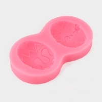 Молд &laquo;Пасхальное яйцо&raquo;, силикон, 10,4&times;5,5 см, цвет МИКС