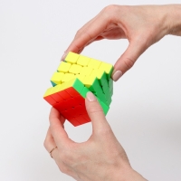 Кубик Рубика, игрушка механическая &laquo;Цвета&raquo; 6,5х6,5х6,5см , в шоубоксе