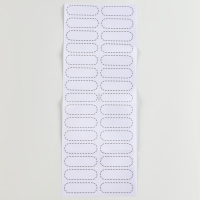 Термобирки для одежды. Набор именных термонаклеек для маркировки детских вещей &laquo;Игривый корги&raquo;, 30 шт