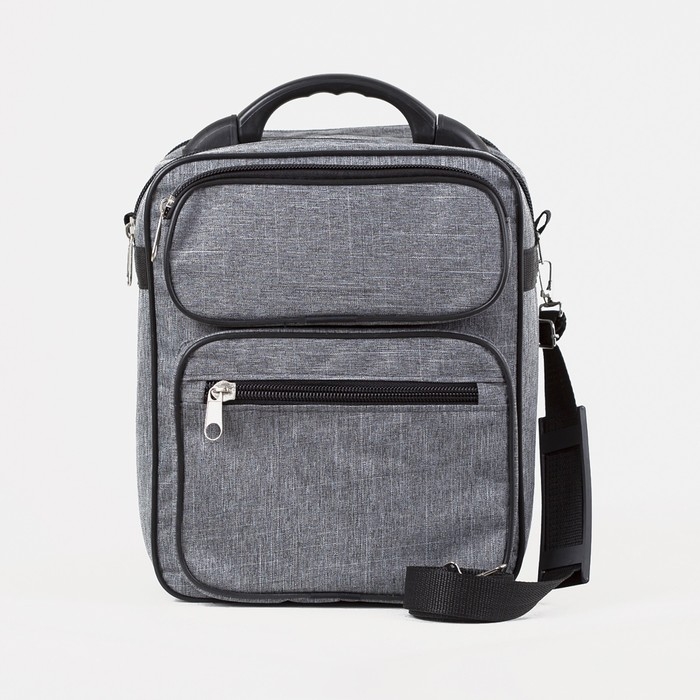 Сумка мужская &laquo;ЗФТС&raquo;, цвет серый