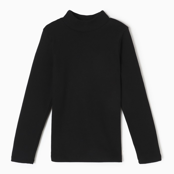 Водолазка детская &laquo;Граффити&raquo;, цвет чёрный, рост 128 см